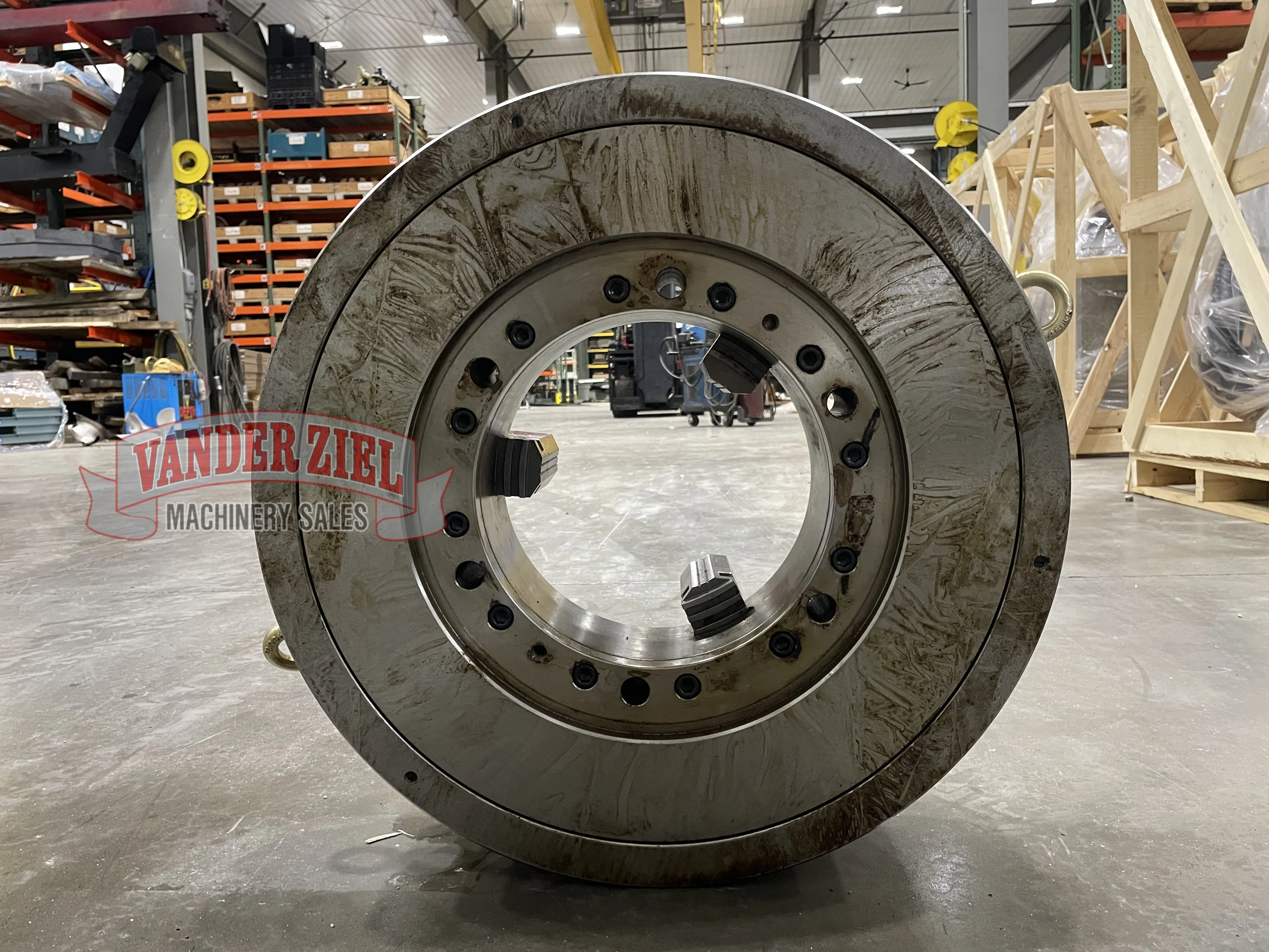 Samchully 24" Three Jaw Scroll Chuck, 10.8" Bore - NEW - Prefetch Image 37711