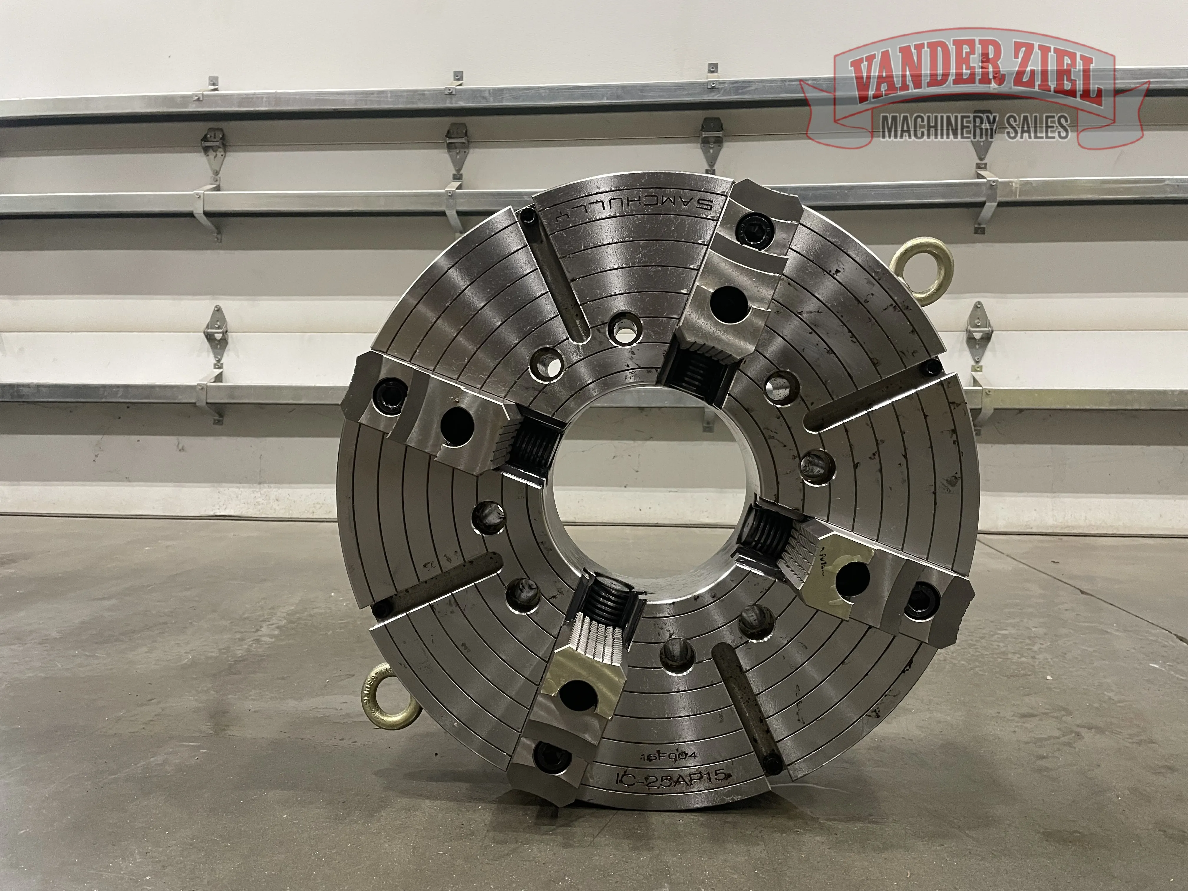 Samchully 25” Four Jaw Scroll Chuck, 8 1/2" Bore - NEW - Main Image 1