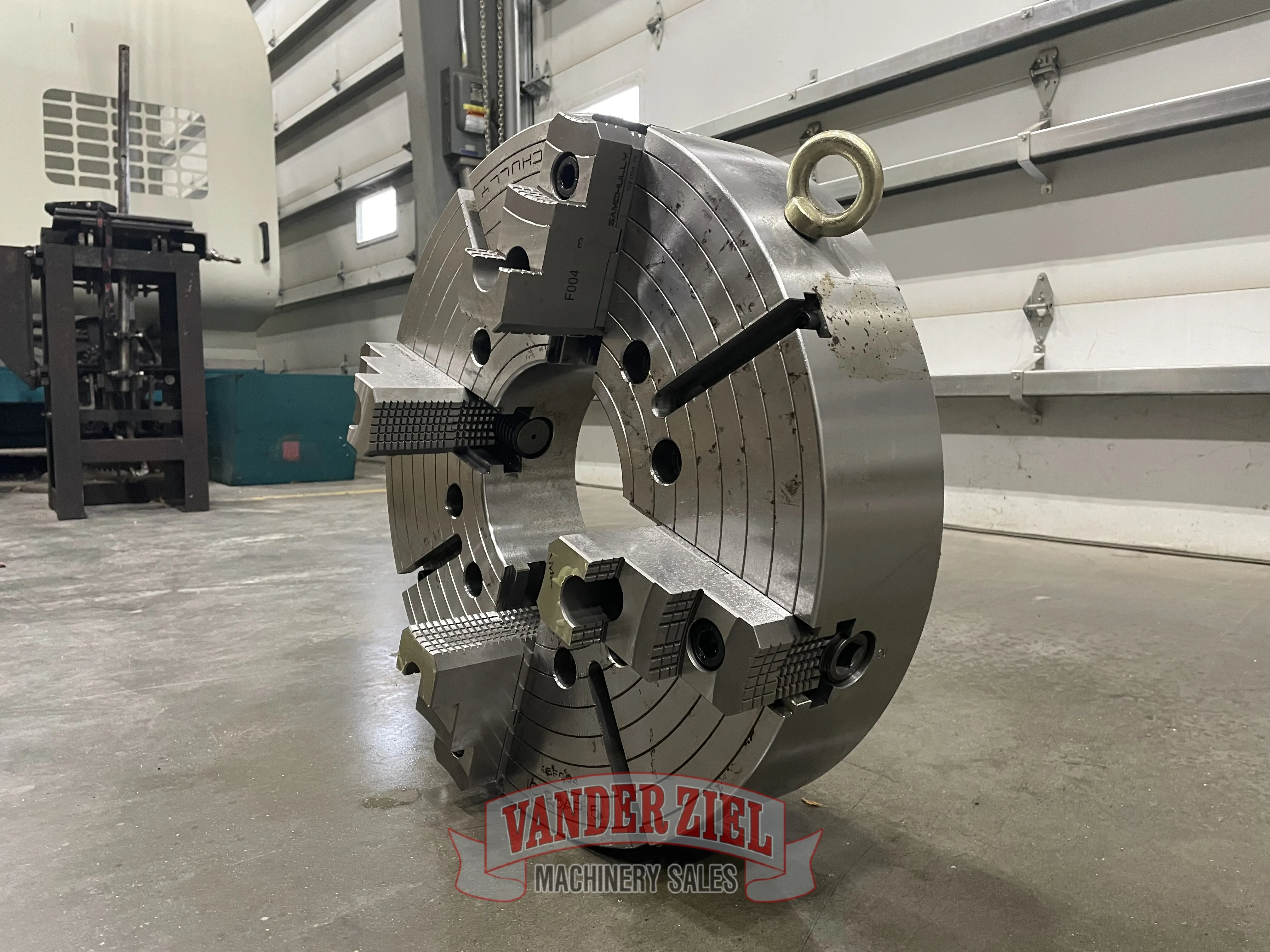 Samchully 25” Four Jaw Scroll Chuck, 8 1/2" Bore - NEW - Prefetch Image 37723