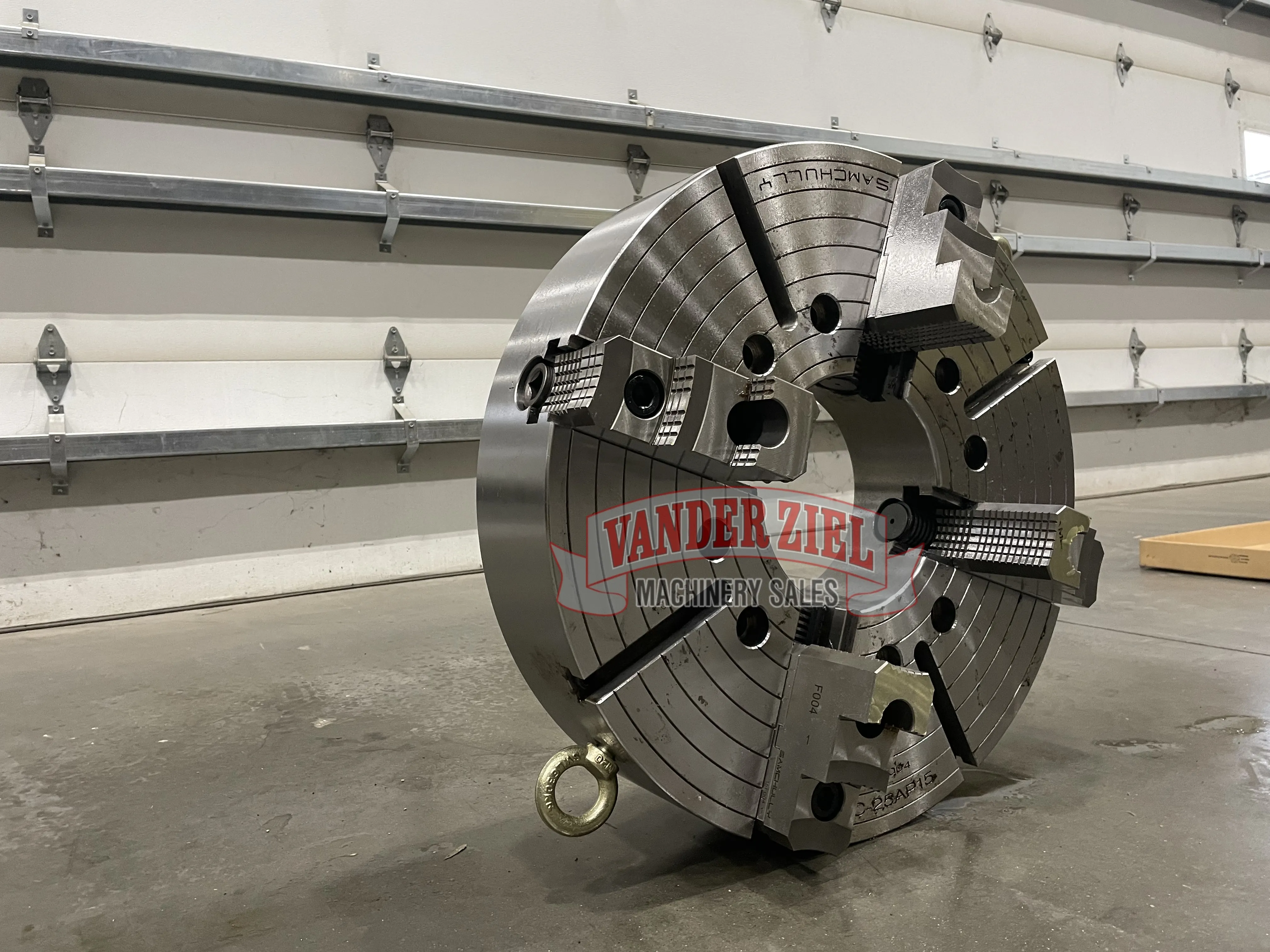 Samchully 25” Four Jaw Scroll Chuck, 8 1/2" Bore - NEW - Prefetch Image 37724