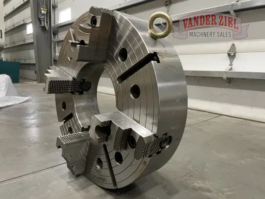 Samchully 25” Four Jaw Scroll Chuck, 8 1/2" Bore - NEW - Gallery Thumbnail 7