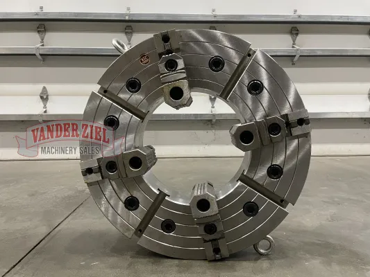 BTC 25" Four Jaw Manual Chuck, 12.5" Bore - NEW
