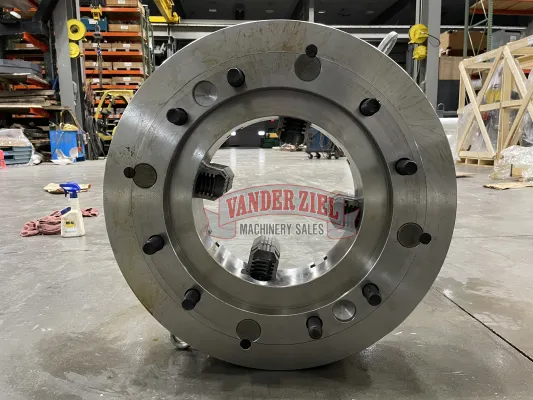 BTC 25" Four Jaw Manual Chuck, 12.5" Bore - NEW - Gallery Thumbnail 4
