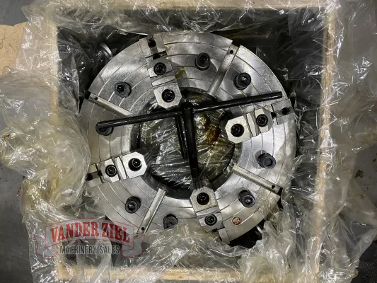 BTC 25" Four Jaw Manual Chuck, 12.5" Bore - NEW - Gallery Thumbnail 5