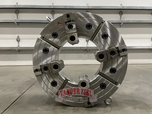 BTC 25" Four Jaw Manual Chuck, 12.5" Bore - NEW