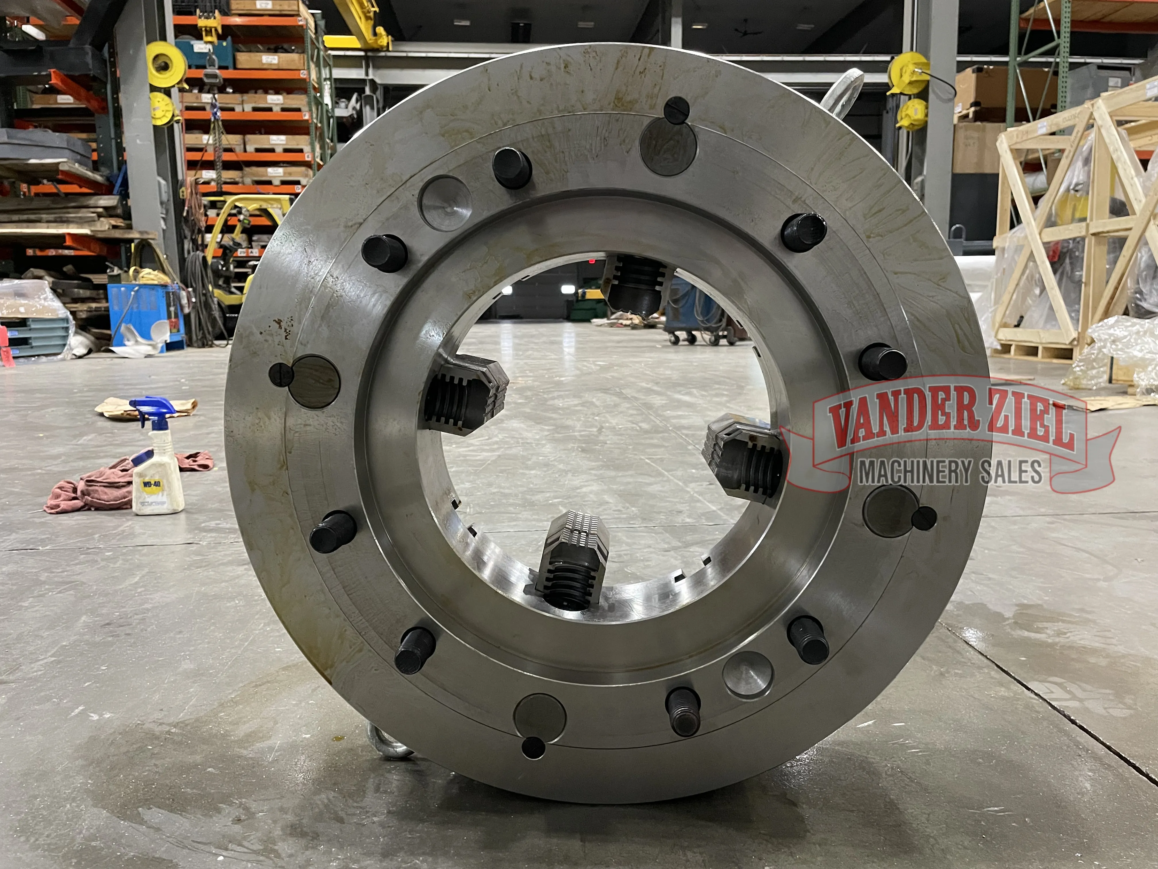 BTC 25" Four Jaw Manual Chuck, 12.5" Bore - NEW - Prefetch Image 37739