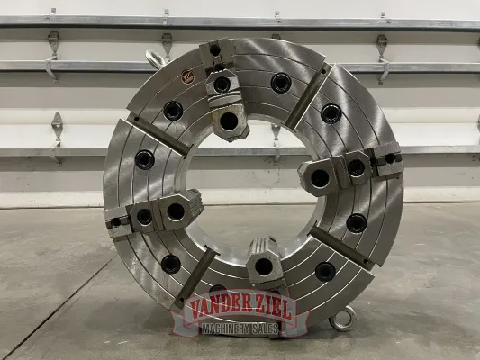 BTC 25" Four Jaw Manual Chuck, 12.5" Bore - NEW