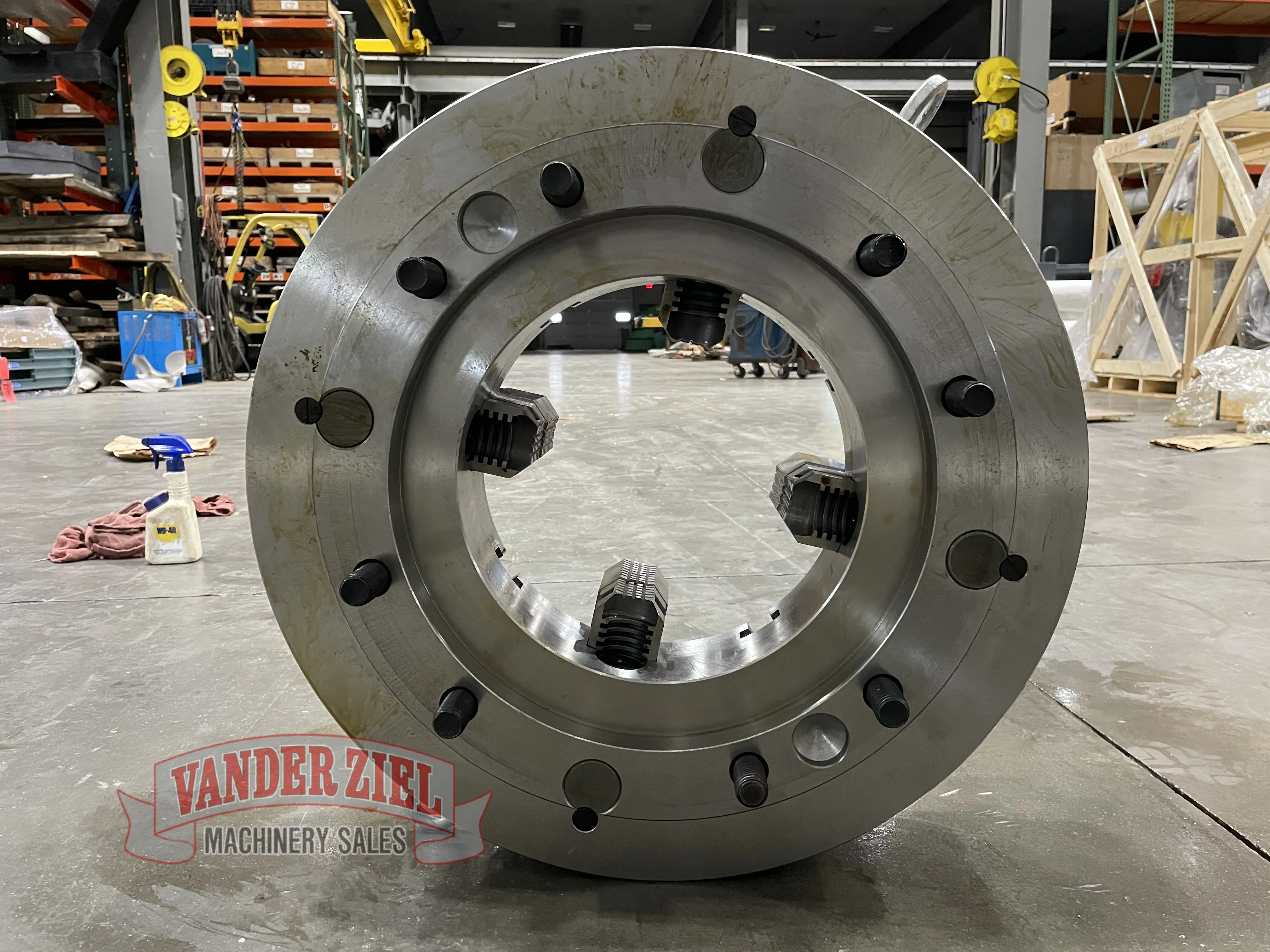 BTC 25" Four Jaw Manual Chuck, 12.5" Bore - NEW - Prefetch Image 37745