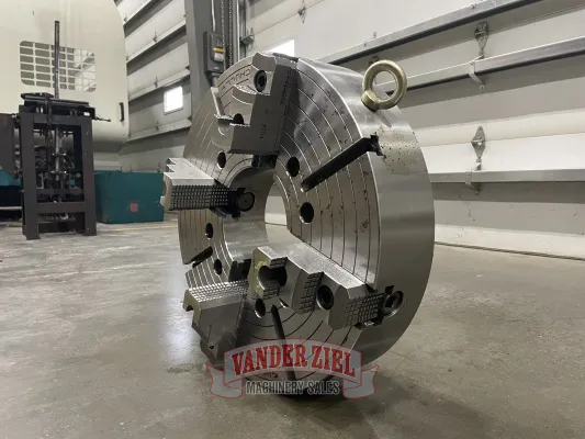 Samchully 25" Four Jaw Chuck, 8 1/2" Bore - NEW - Gallery Thumbnail 3