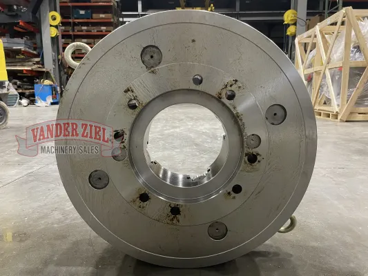 Samchully 25" Four Jaw Chuck, 8 1/2" Bore - NEW - Gallery Thumbnail 4