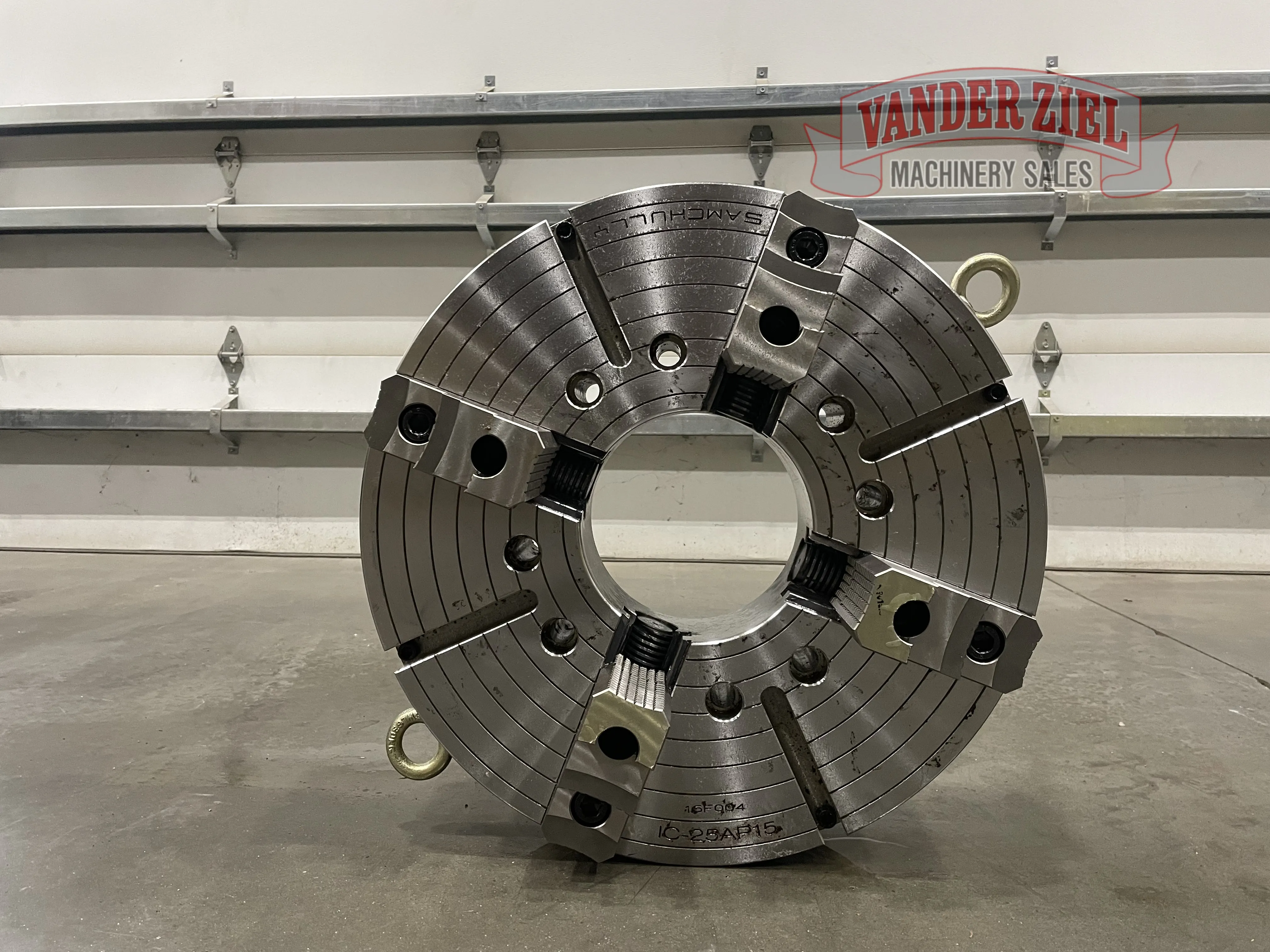 Samchully 25" Four Jaw Chuck, 8 1/2" Bore - NEW - Main Image 1