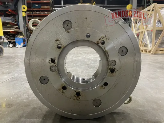 Samchully 25" Four Jaw Chuck, 8 1/2" Bore - NEW - Gallery Thumbnail 4