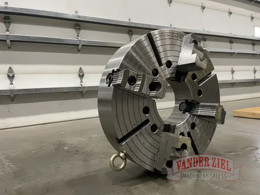 Samchully 25" Four Jaw Chuck, 8 1/2" Bore - NEW - Gallery Thumbnail 2