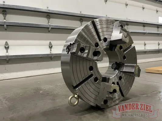Samchully 25" Four Jaw Chuck, 8 1/2" Bore - NEW - Gallery Thumbnail 2