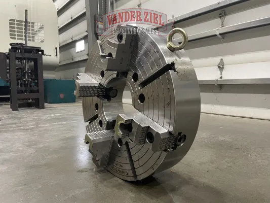 Samchully 25" Four Jaw Chuck, 8 1/2" Bore - NEW - Gallery Thumbnail 3