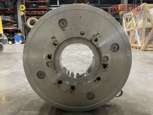 Samchully 25" Four Jaw Chuck, 8 1/2" Bore - NEW - Gallery Thumbnail 4