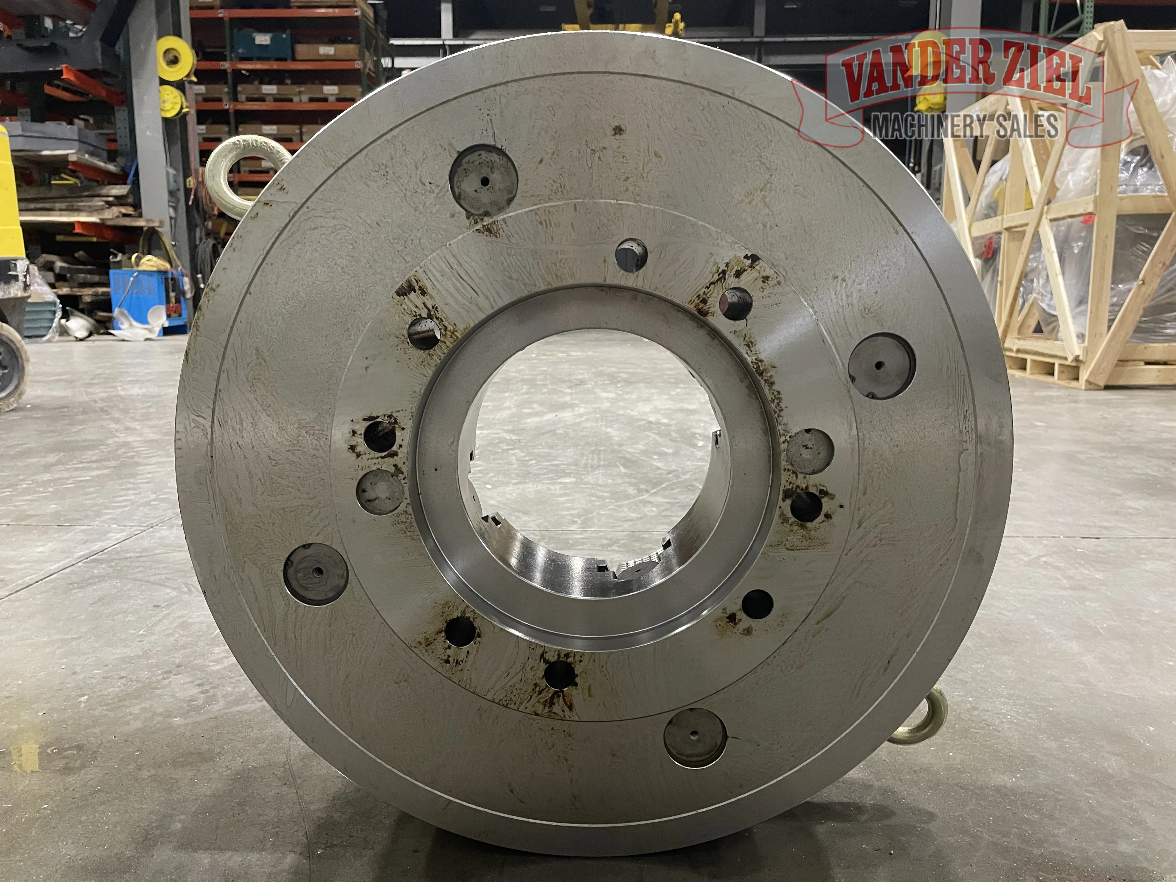 Samchully 25" Four Jaw Chuck, 8 1/2" Bore - NEW - Prefetch Image 37787