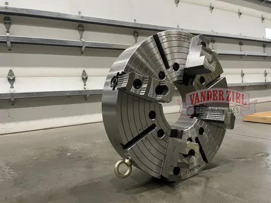 Samchully 25" Four Jaw Chuck, 8 1/2" Bore - NEW - Gallery Thumbnail 2