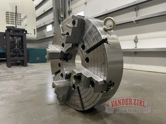 Samchully 25" Four Jaw Chuck, 8 1/2" Bore - NEW - Gallery Thumbnail 3