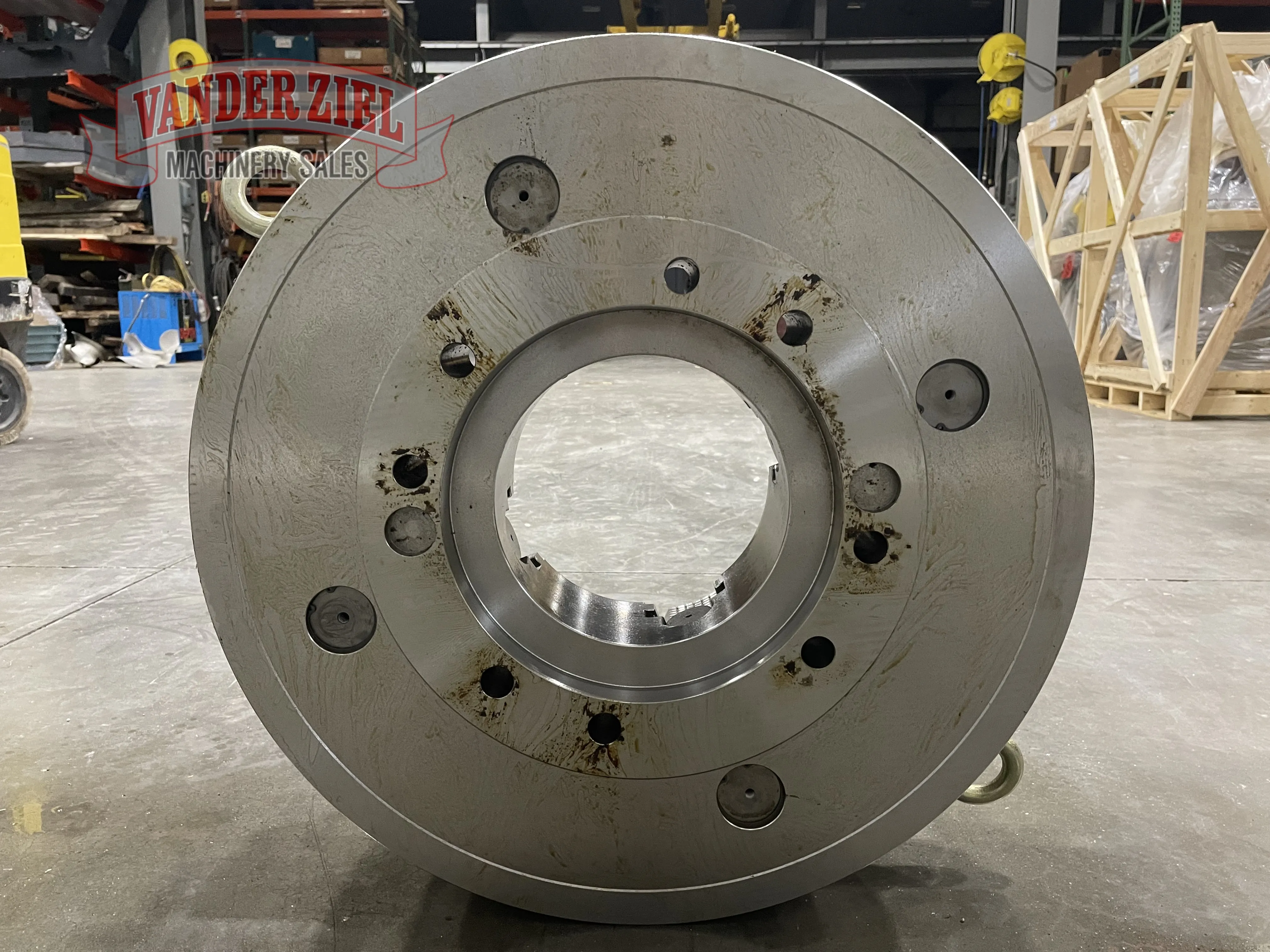 Samchully 25" Four Jaw Chuck, 8 1/2" Bore - NEW - Prefetch Image 37793