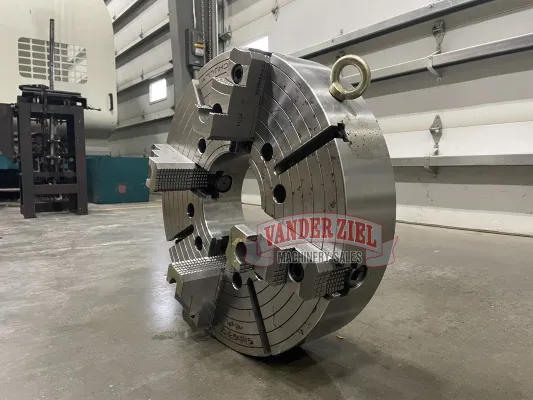 Samchully 25" Four Jaw Chuck, 8 1/2" Bore - NEW - Gallery Thumbnail 3