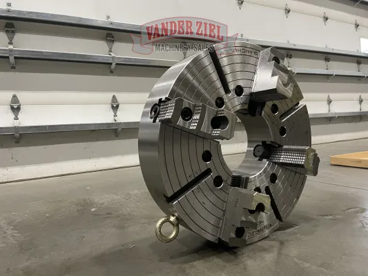 Samchully 25" Four Jaw Chuck, 8 1/2" Bore - NEW - Gallery Thumbnail 2