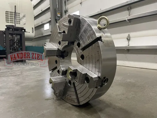 Samchully 25" Four Jaw Chuck, 8 1/2" Bore - NEW - Gallery Thumbnail 3