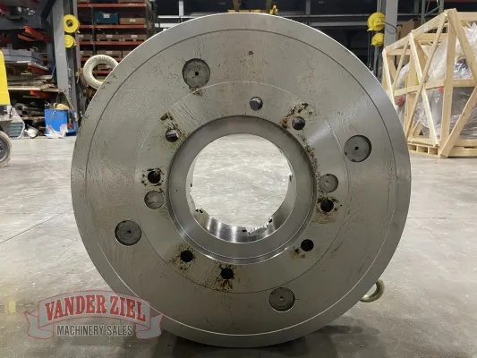 Samchully 25" Four Jaw Chuck, 8 1/2" Bore - NEW - Gallery Thumbnail 4