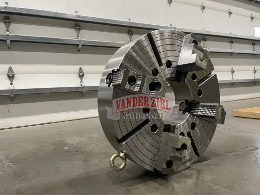 Samchully 25" Four Jaw Chuck, 8 1/2" Bore - NEW - Gallery Thumbnail 2