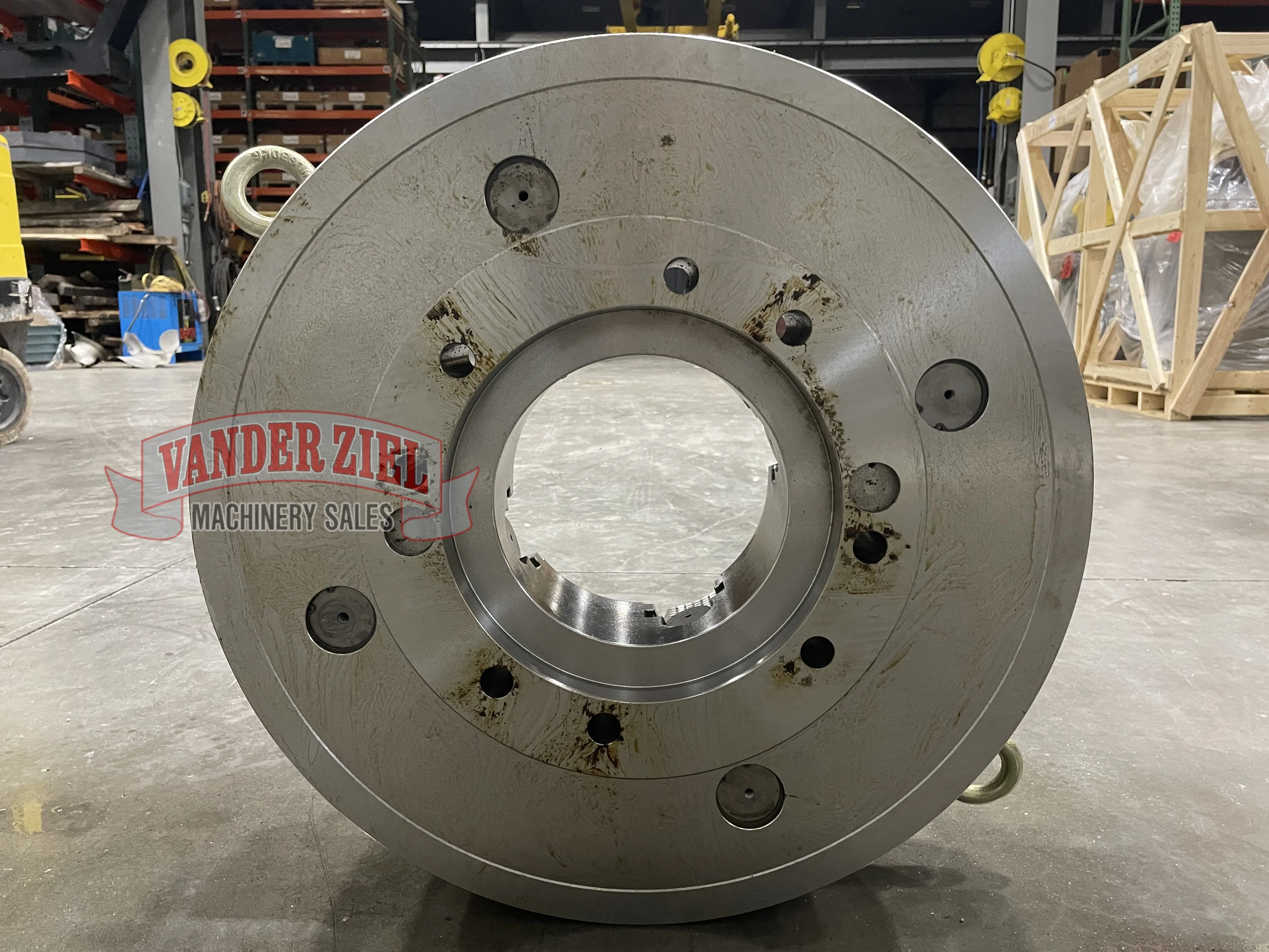 Samchully 25" Four Jaw Chuck, 8 1/2" Bore - NEW - Prefetch Image 37823