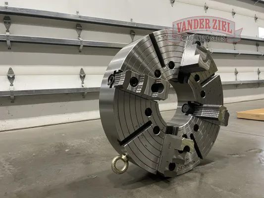 Samchully 25" Four Jaw Chuck, 8 1/2" Bore - NEW - Gallery Thumbnail 2