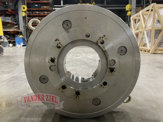 Samchully 25" Four Jaw Chuck, 8 1/2" Bore - NEW - Gallery Thumbnail 4
