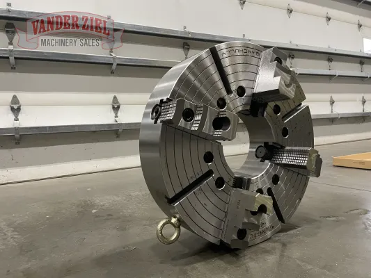 Samchully 25" Four Jaw Chuck, 8 1/2" Bore - NEW - Gallery Thumbnail 2