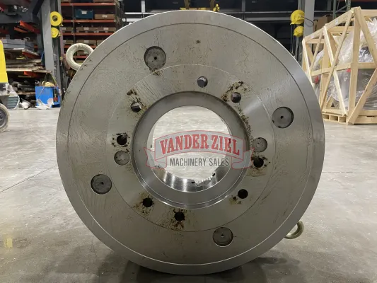 Samchully 25" Four Jaw Chuck, 8 1/2" Bore - NEW - Gallery Thumbnail 4