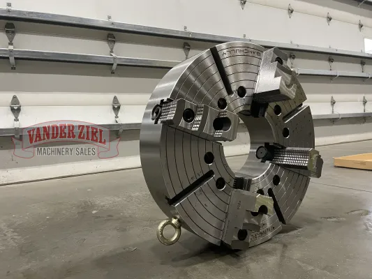 Samchully 25" Four Jaw Chuck, 8 1/2" Bore - NEW - Gallery Thumbnail 2