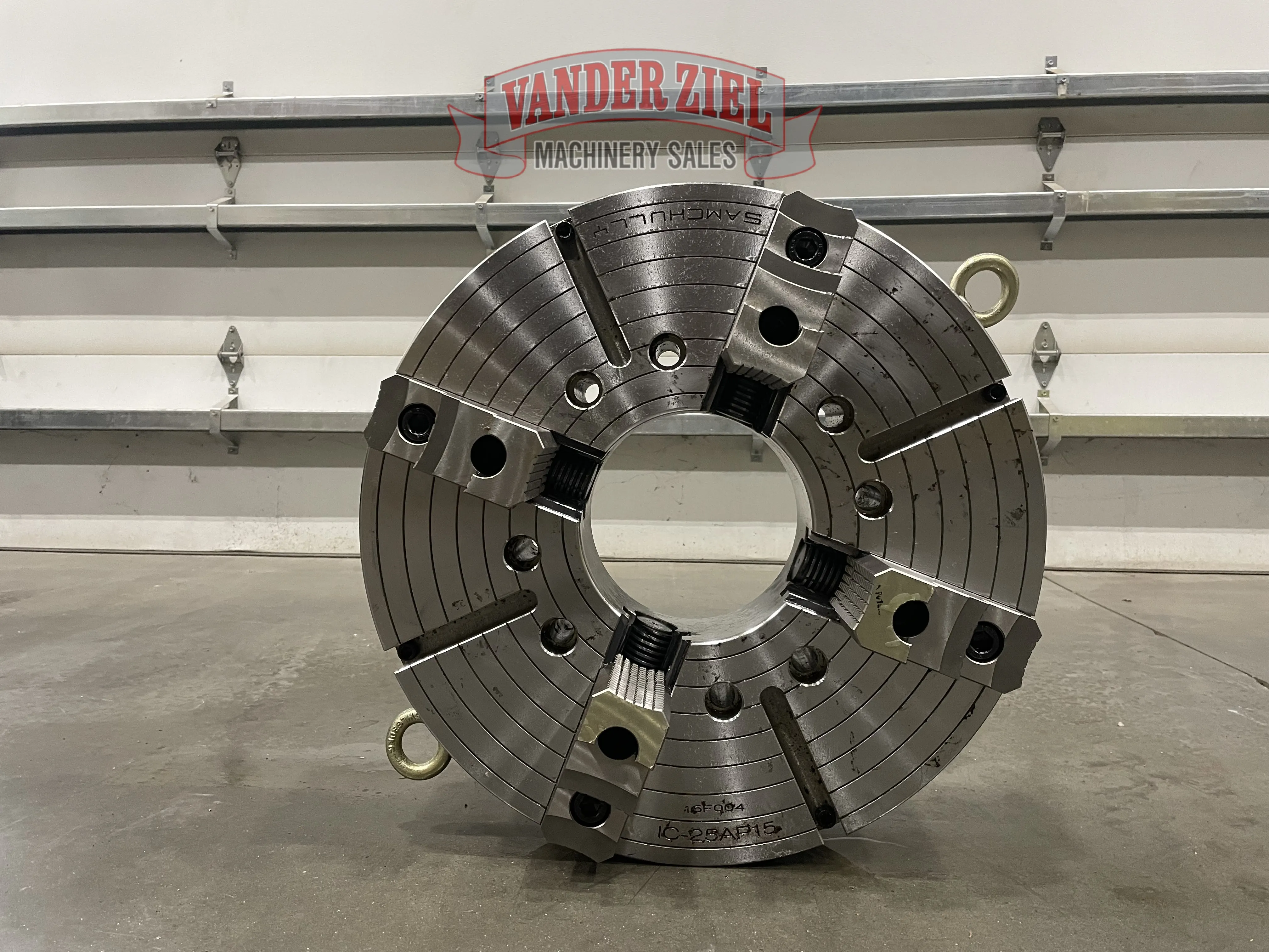 Samchully 25" Four Jaw Chuck, 8 1/2" Bore - NEW - Main Image 1