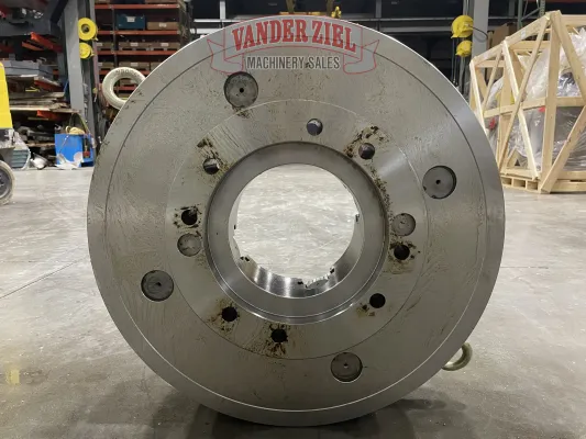 Samchully 25" Four Jaw Chuck, 8 1/2" Bore - NEW - Gallery Thumbnail 4