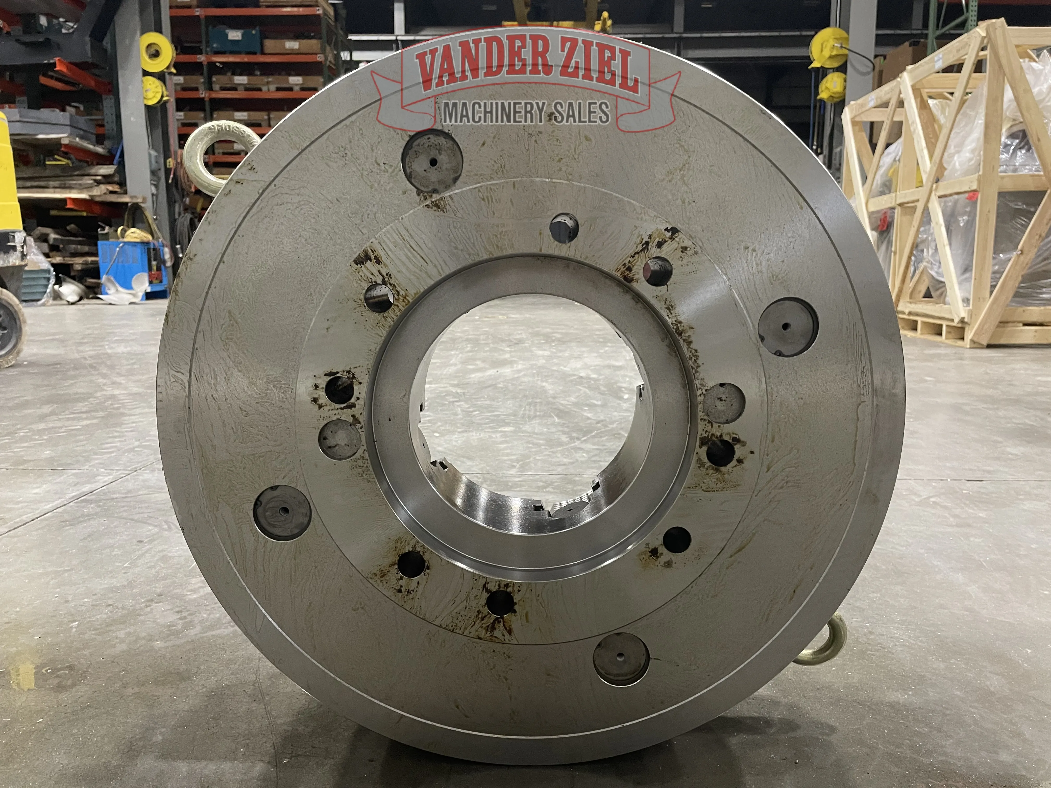 Samchully 25" Four Jaw Chuck, 8 1/2" Bore - NEW - Prefetch Image 37859