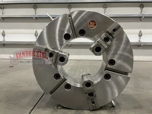 BTC 25” Three Jaw Scroll Chuck, 12.5" Bore – NEW