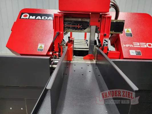 Amada Marvel 10.6" x 10" Horizontal Scissor Style Saw, Model HFA250W - NEW - Gallery Thumbnail 3