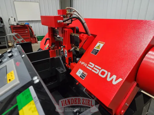 Amada Marvel 10.6" x 10" Horizontal Scissor Style Saw, Model HFA250W - NEW - Gallery Thumbnail 4