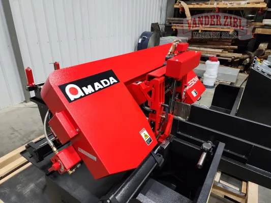 Amada Marvel 10.6" x 10" Horizontal Scissor Style Saw, Model HFA250W - NEW - Gallery Thumbnail 12