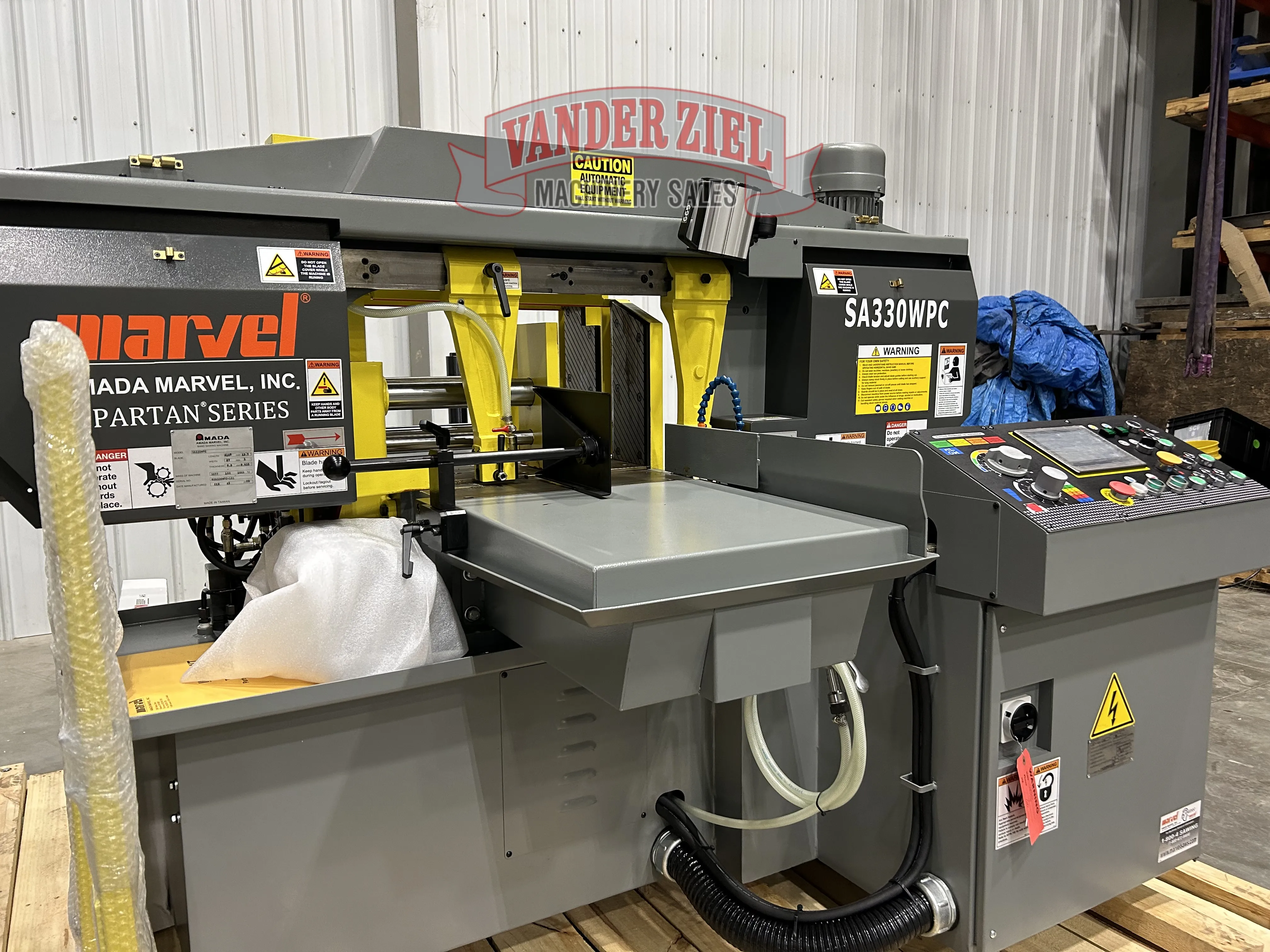Marvel Spartan Model SA330WPC Horizontal Saw - NEW - Prefetch Image 37986