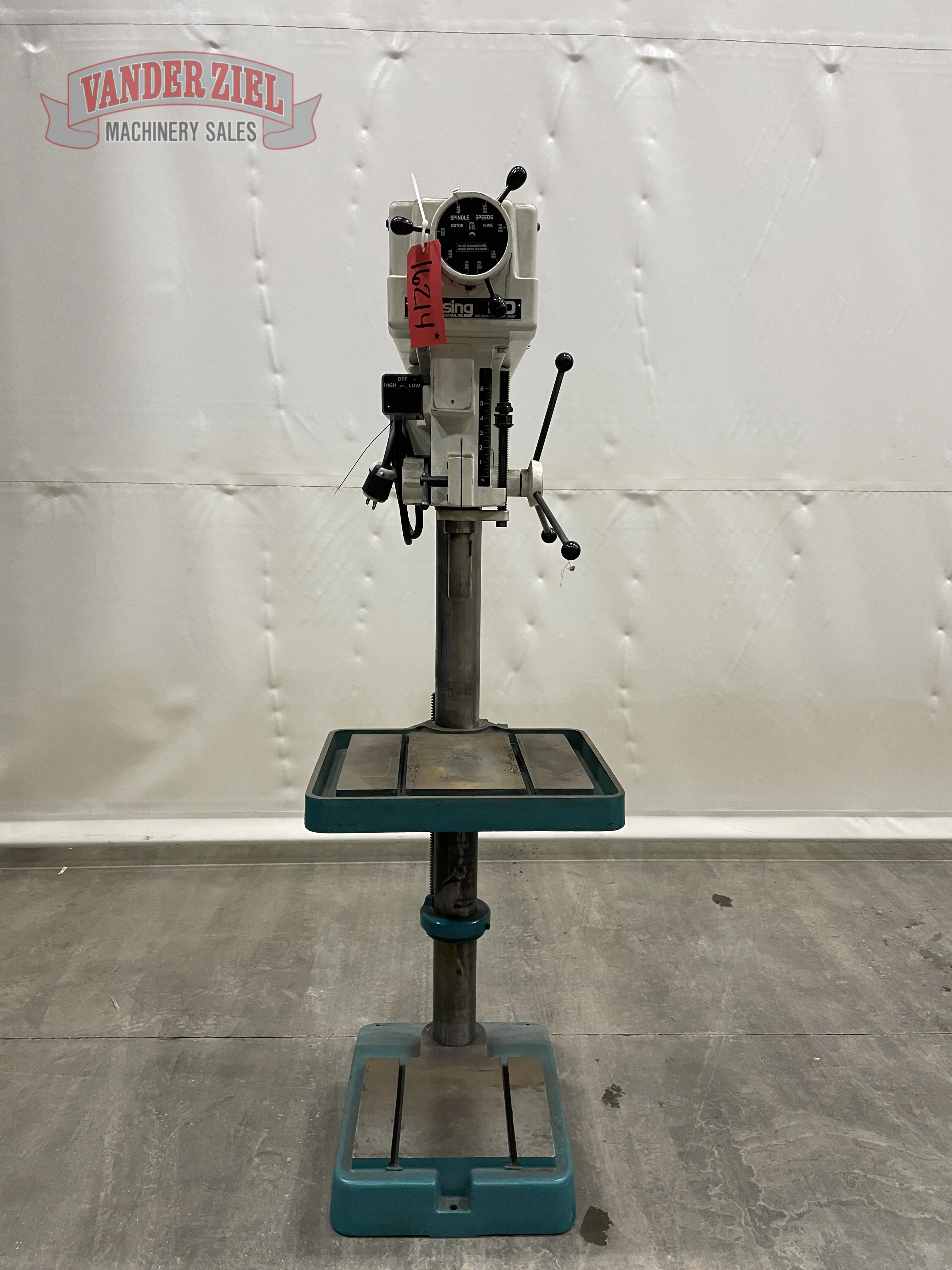 Clausing 20” Floor Stand Drill Press, Model 2276 - Main Image 1