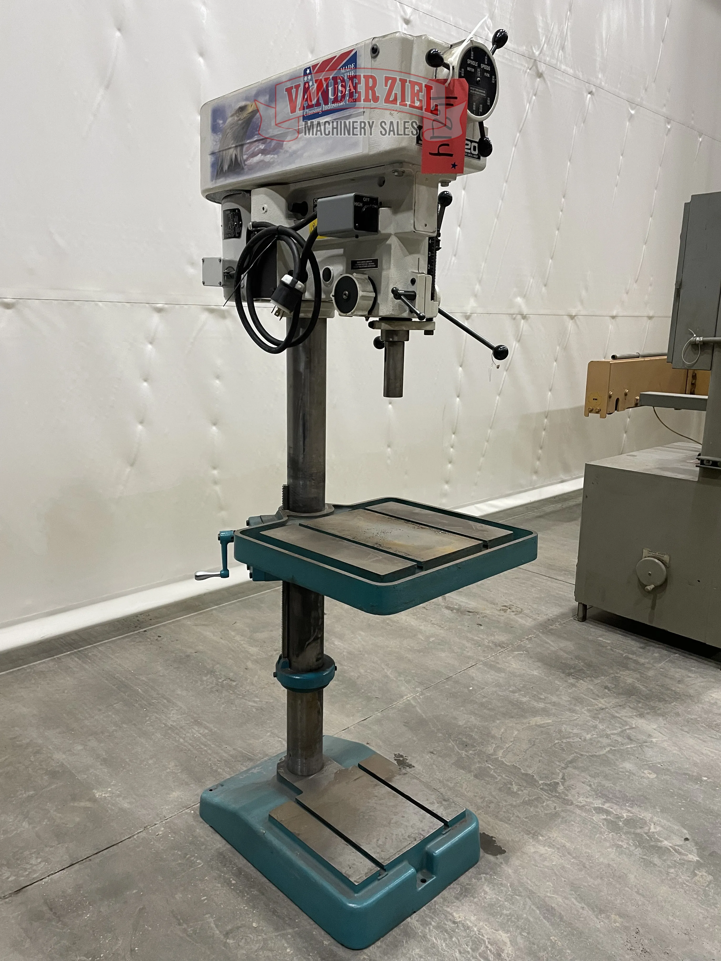 Clausing 20” Floor Stand Drill Press, Model 2276 - Prefetch Image 38036