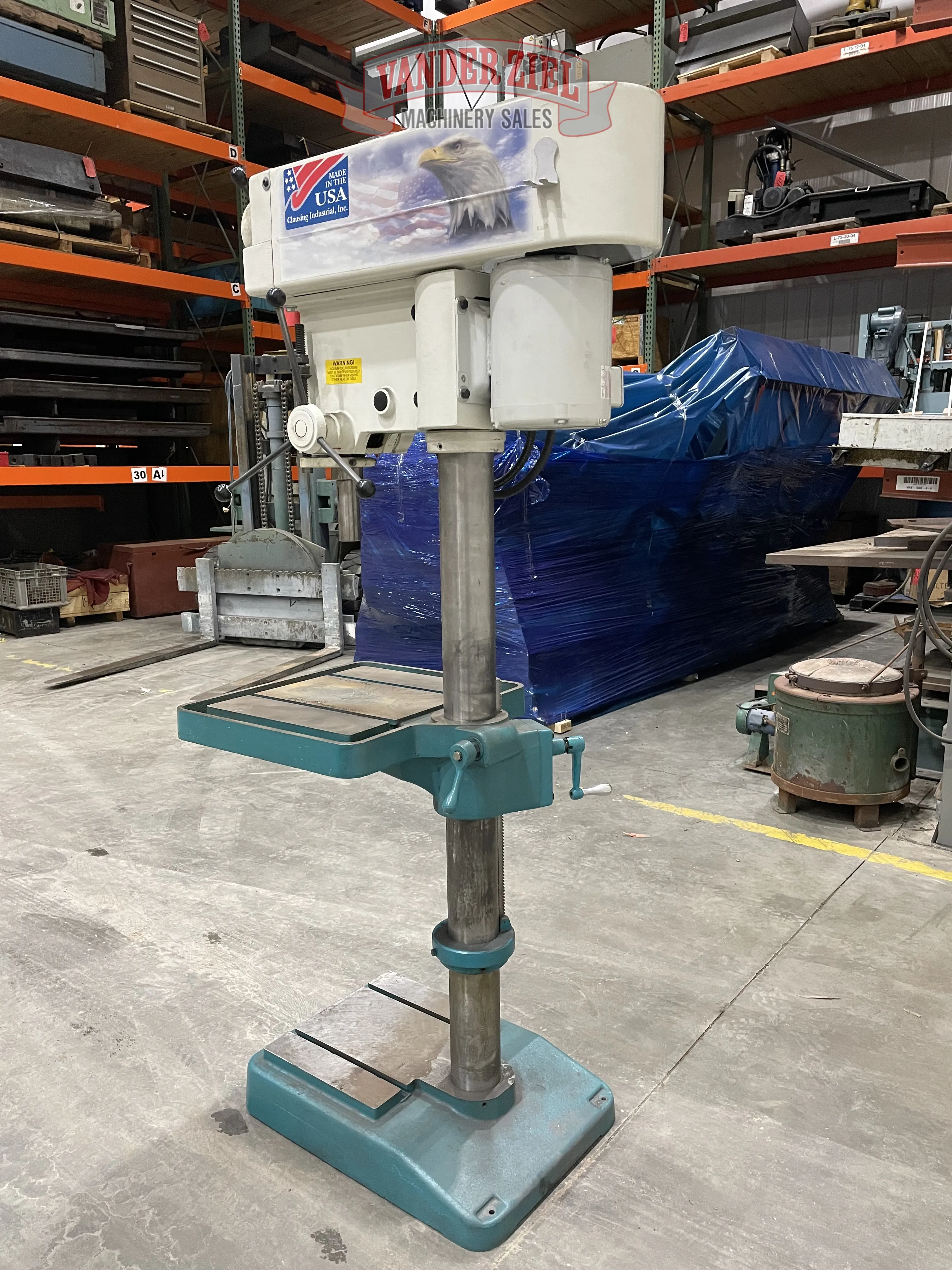 Clausing 20” Floor Stand Drill Press, Model 2276 - Prefetch Image 38039