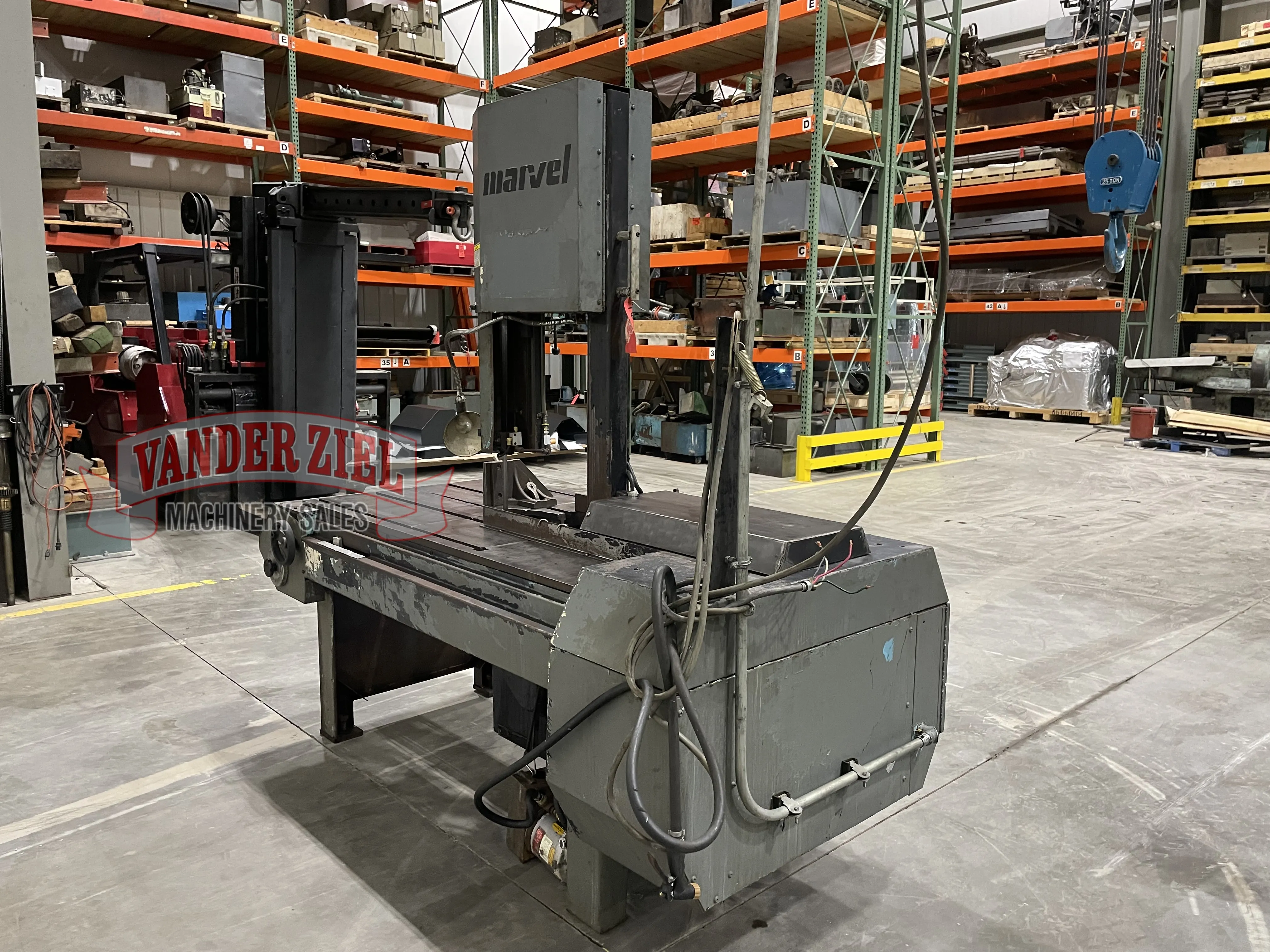 Marvel Series 8 Mark II Tilt Frame Vertical Bandsaw, 18” x 22” - Prefetch Image 38202