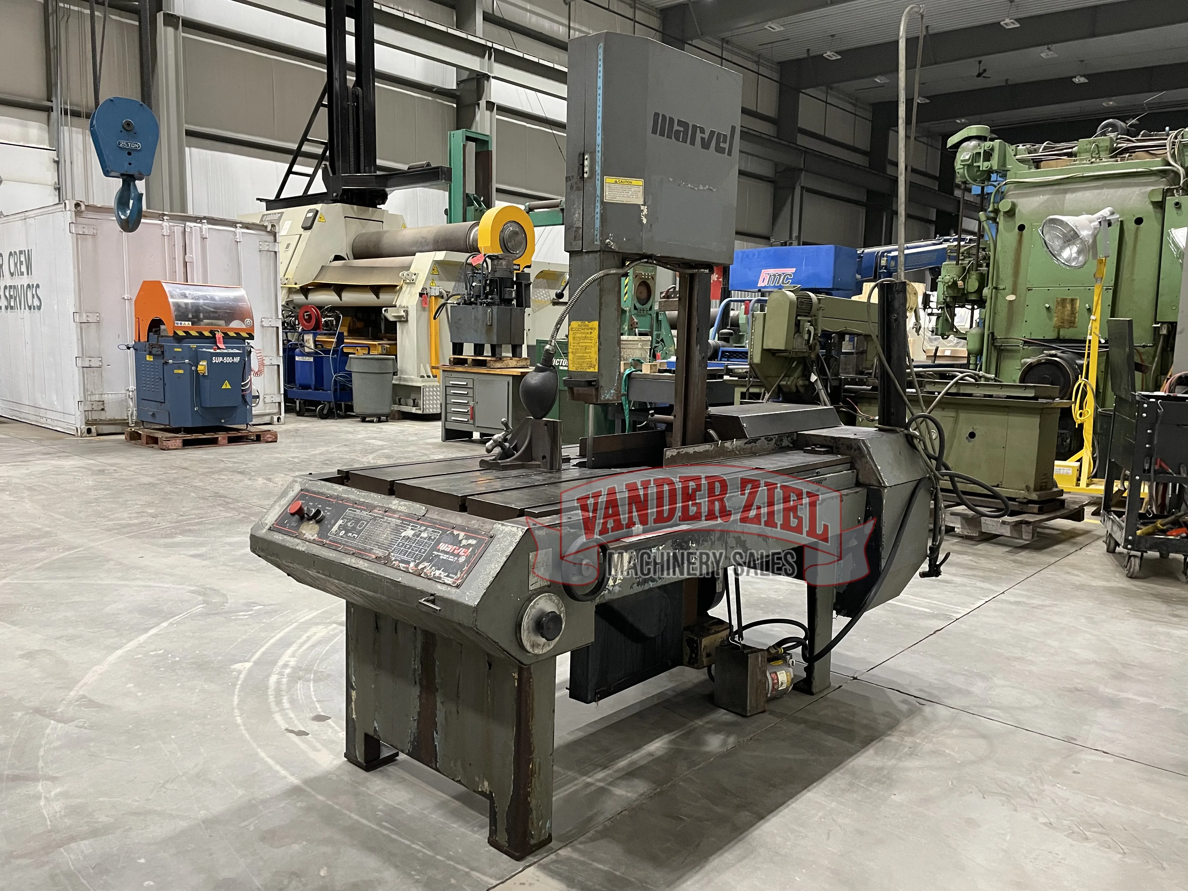 Marvel Series 8 Mark II Tilt Frame Vertical Bandsaw, 18” x 22” - Prefetch Image 38203