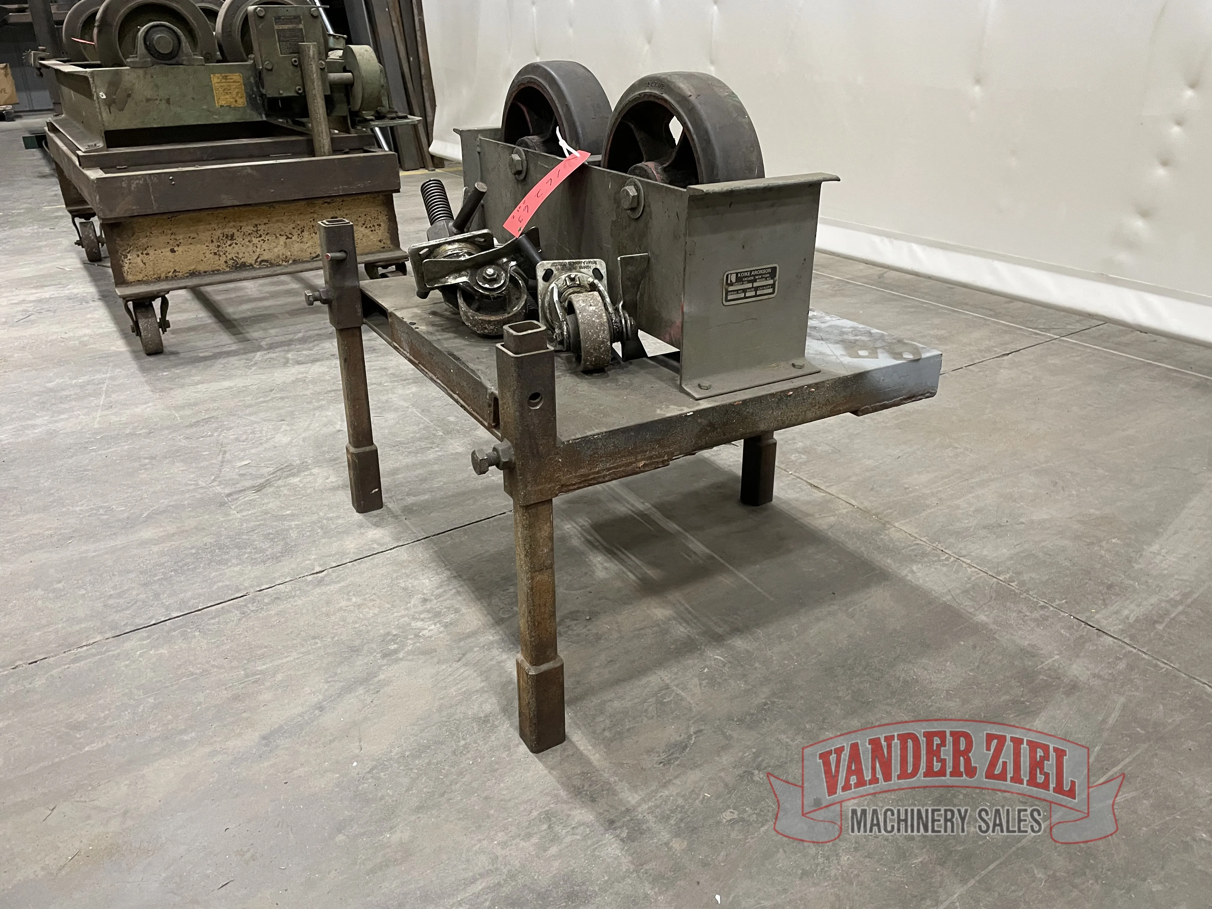 Koike Tank Turning Rolls , Sold as a pair - Prefetch Image 38394