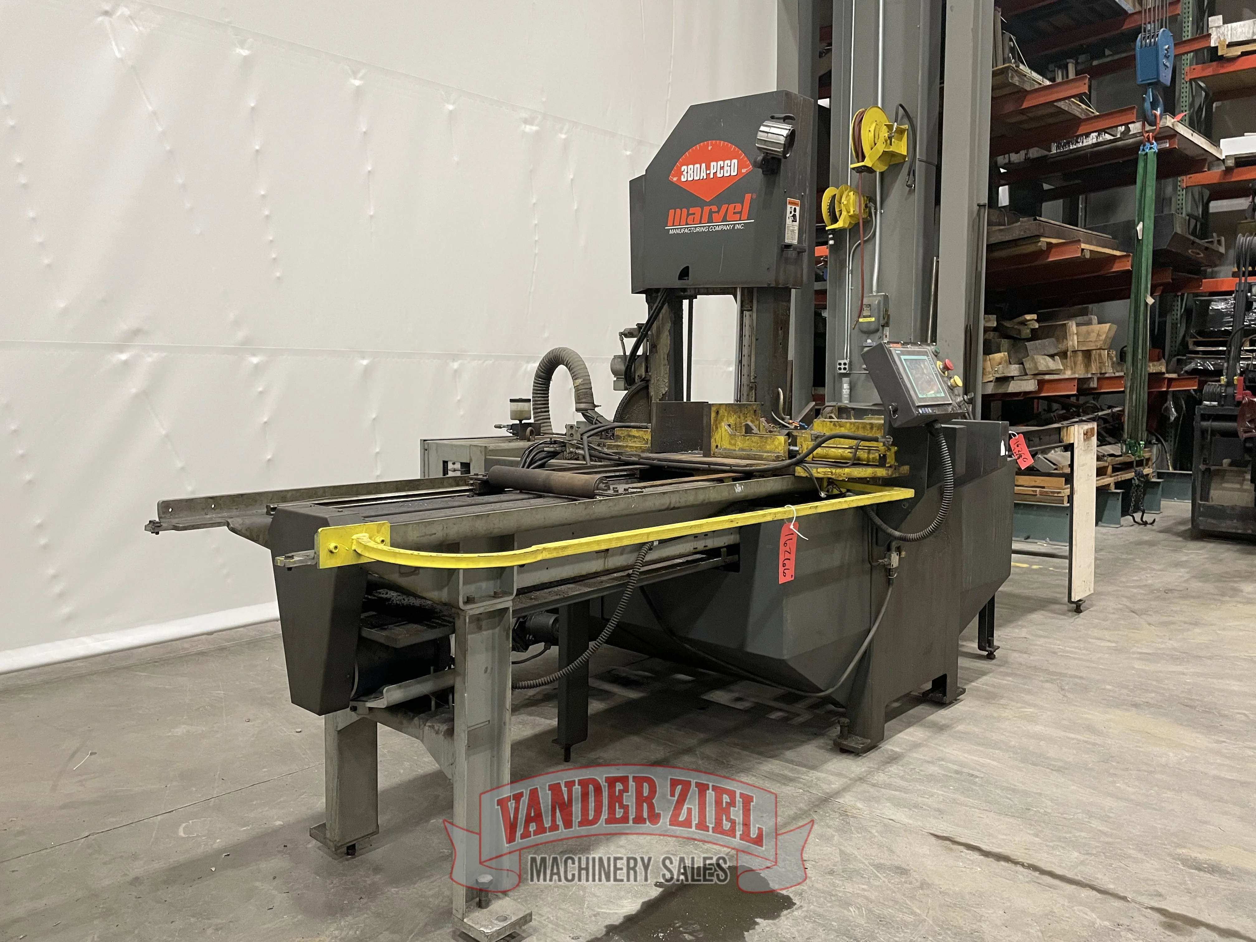 Marvel 15” x 20” Vertical Tilt Frame Automatic Saw, Model E380A PC3 - Main Image 1